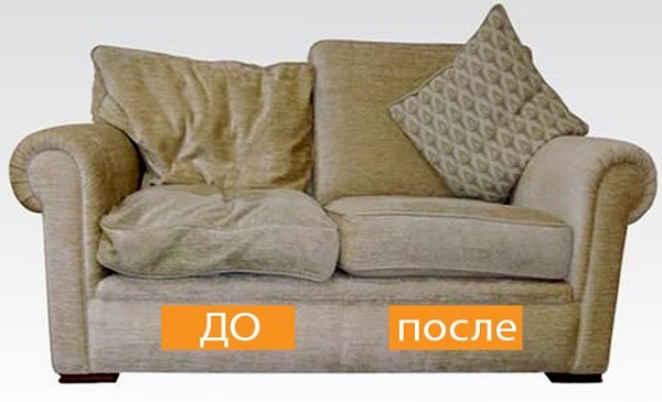 Дизайн при перетяжке дивана